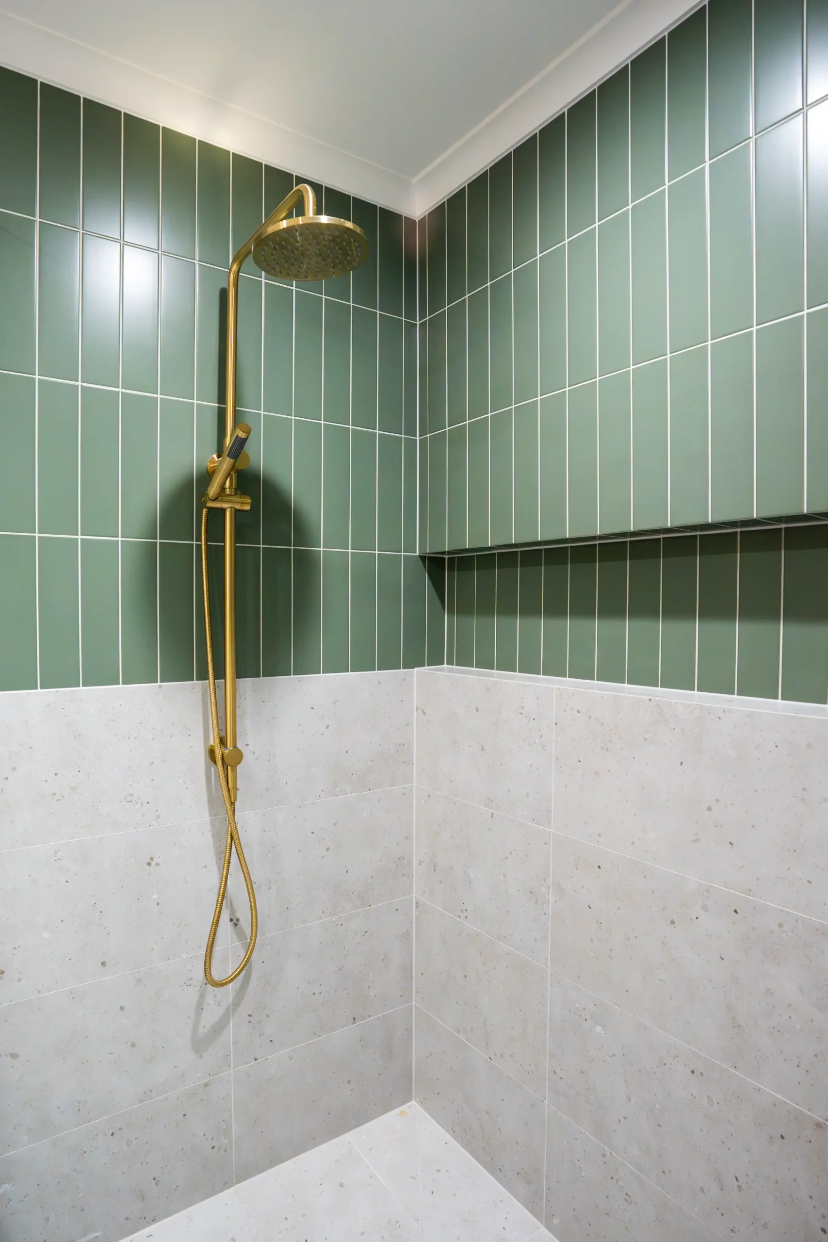 Bathroom renovation  by Peak Building Group
